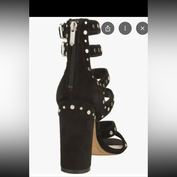 SAM EDELMAN YORK STUD HEELS– Black 
size 9 - Picture 4 of 12